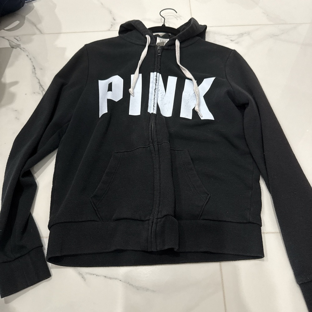 PINK Victoria's Secret Black Hoodie